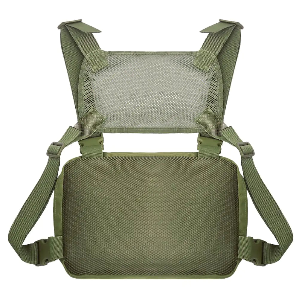 Tactical Outdoor Mesh Chest Bag - Practical & Breathable
