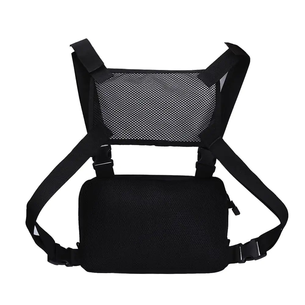 Tactical Outdoor Mesh Chest Bag - Practical & Breathable