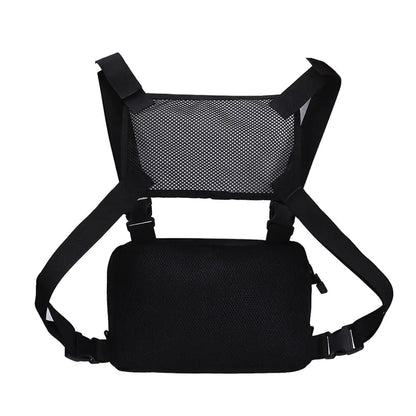Tactical Outdoor Mesh Chest Bag - Practical & Breathable