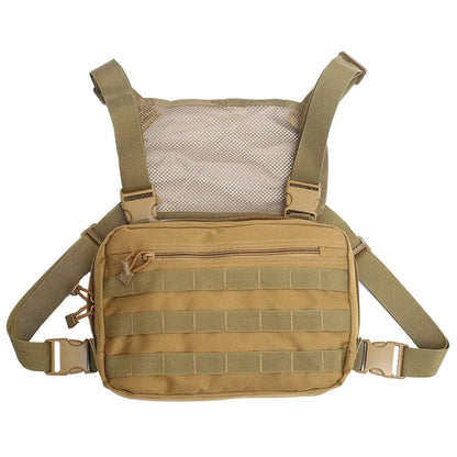 Tactical Outdoor Mesh Chest Bag - Practical & Breathable